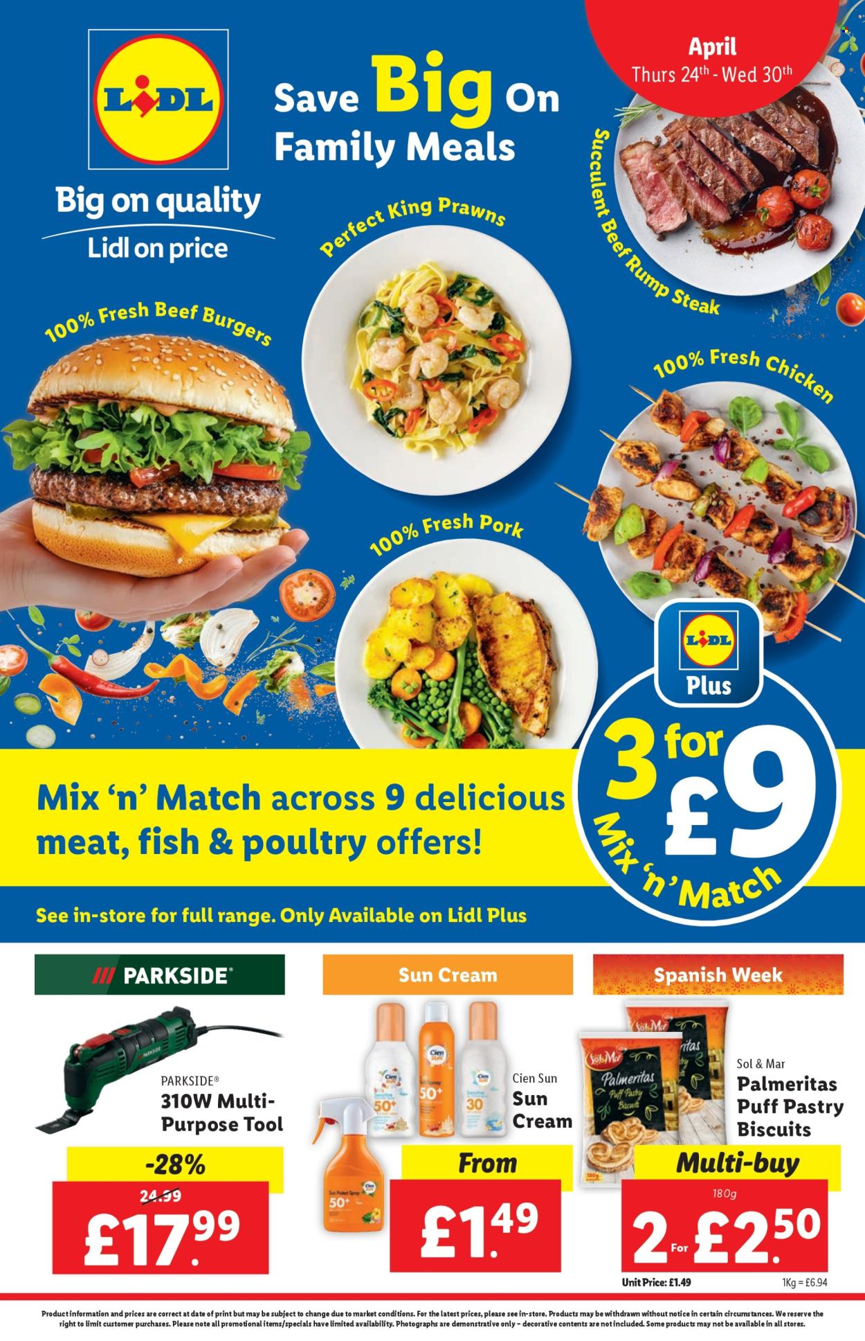 Lidl offer - 24/04/2025 - 30/04/2025. Page 1