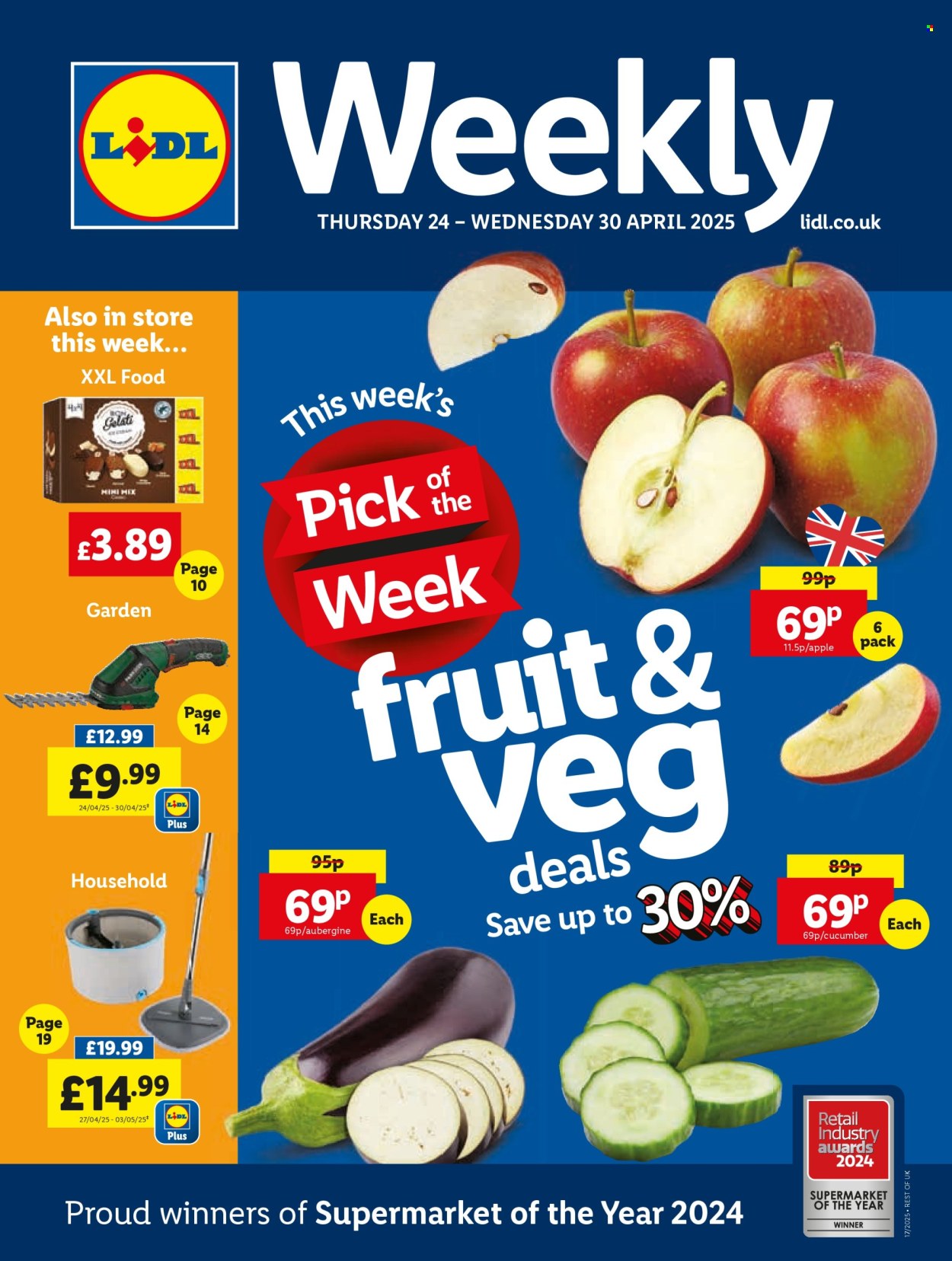 Lidl offer - 24/04/2025 - 30/04/2025. Page 1