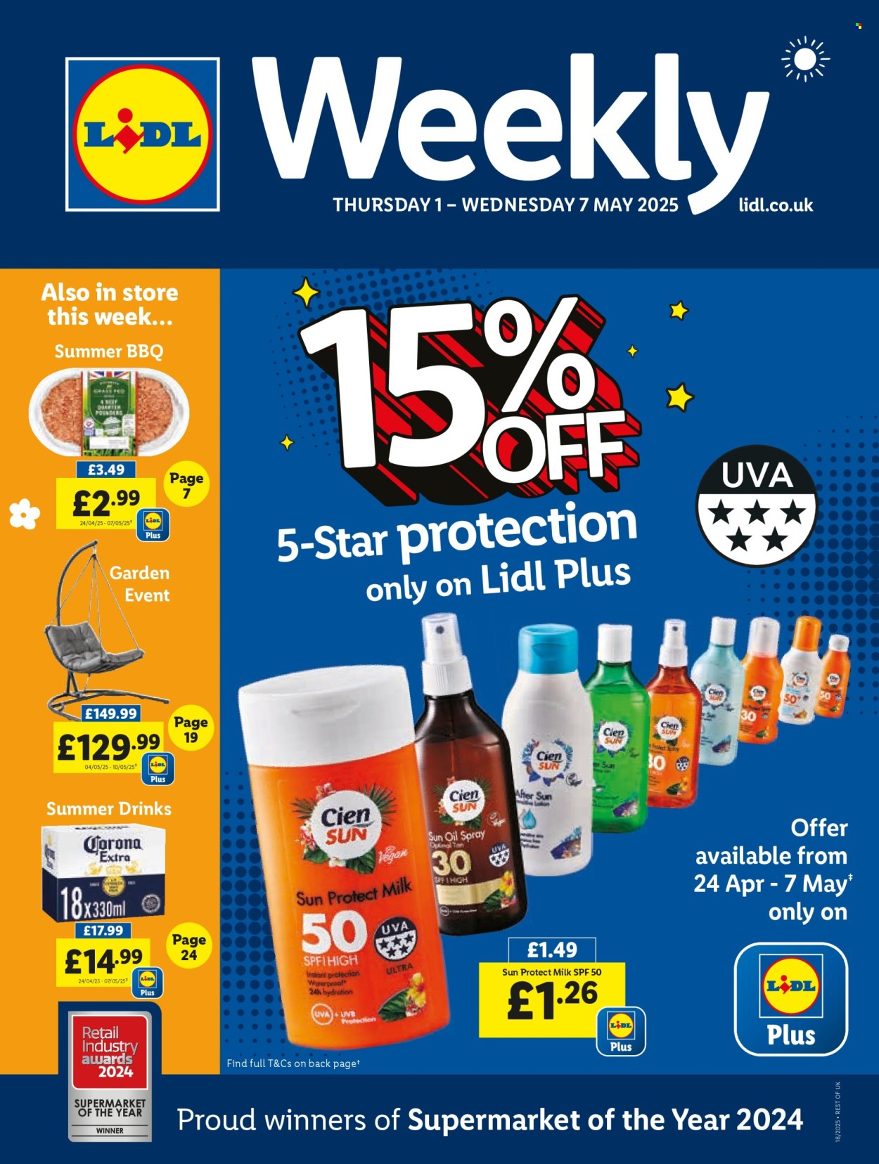 Lidl offer - 01/05/2025 - 07/05/2025. Page 1