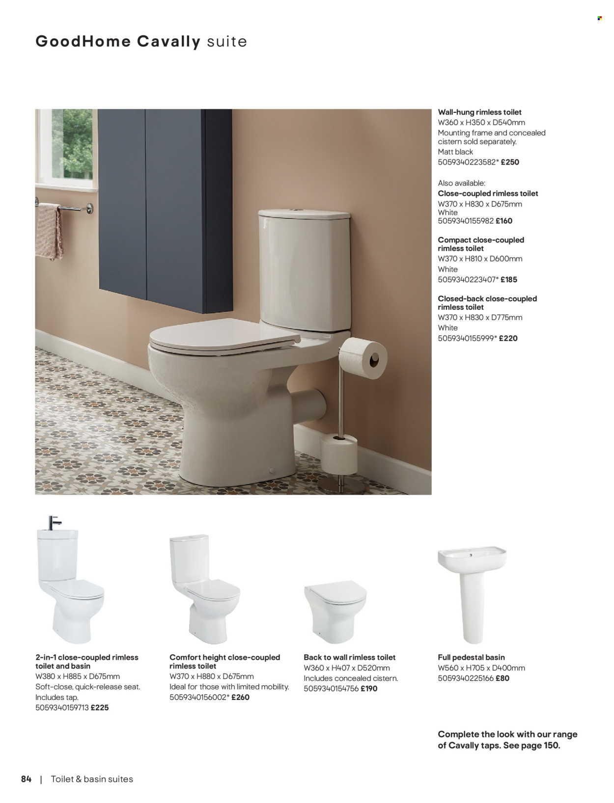 B&Q offer. Page 84