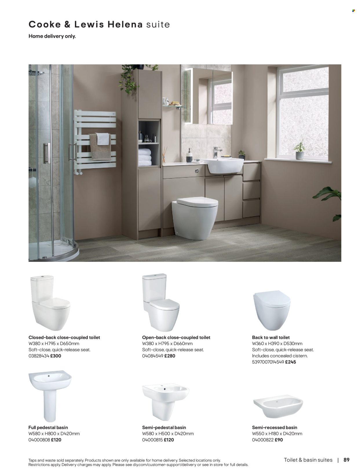 B&Q offer. Page 89