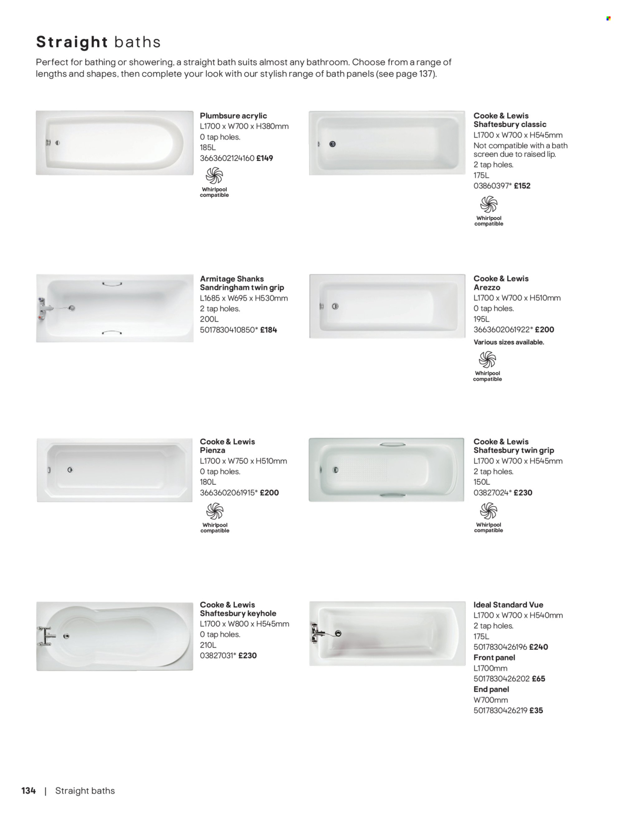 B&Q offer. Page 134