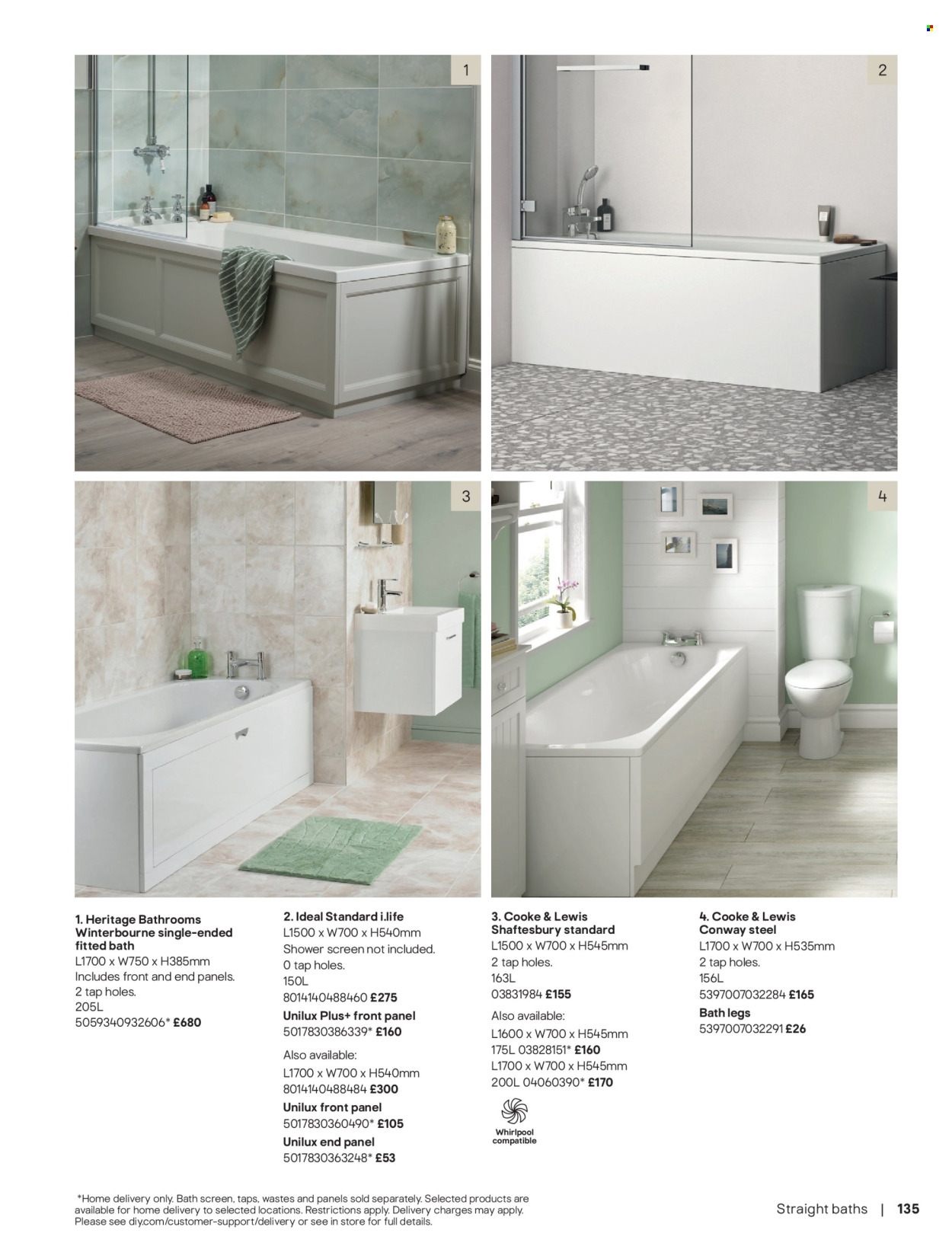B&Q offer. Page 135