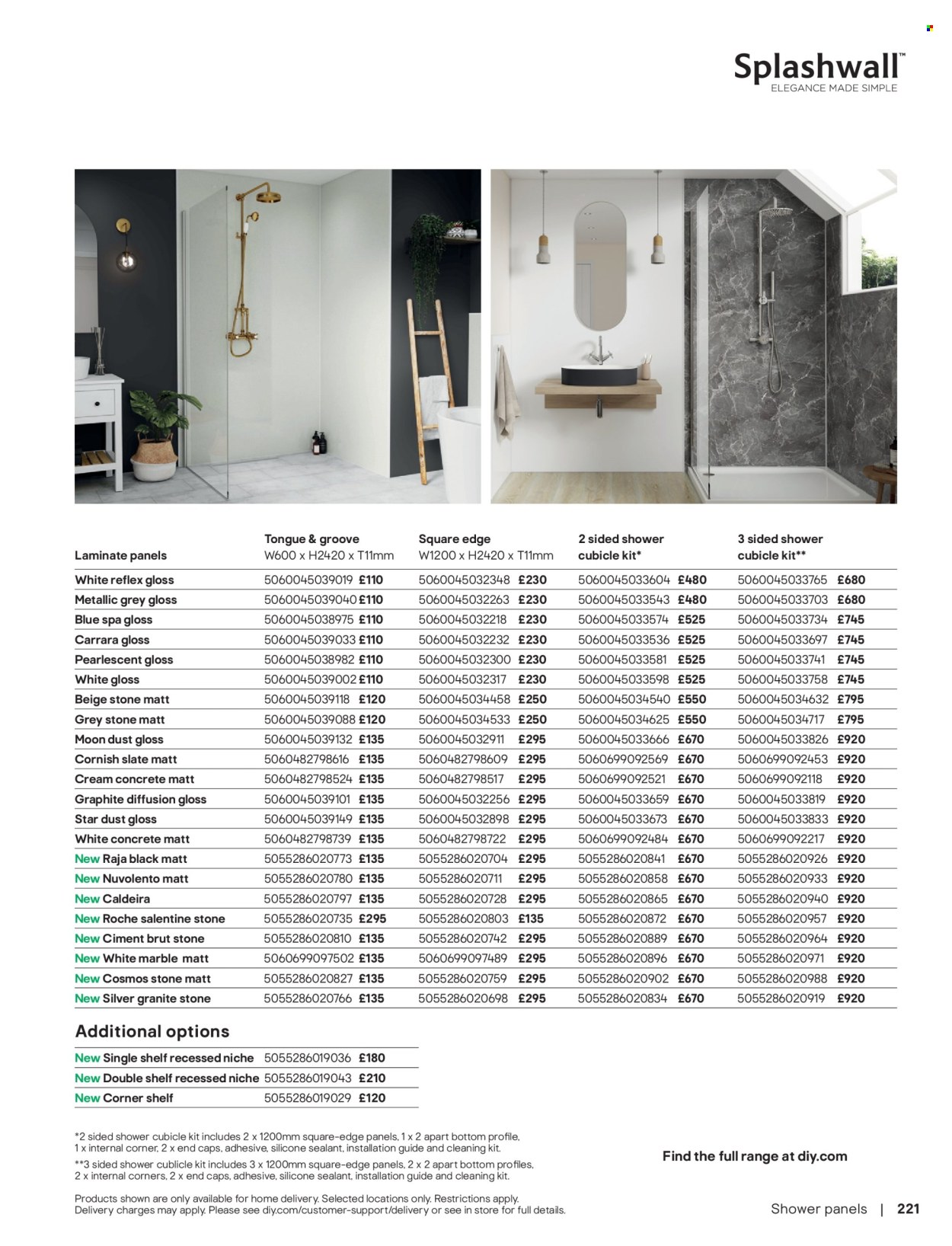 B&Q offer. Page 221