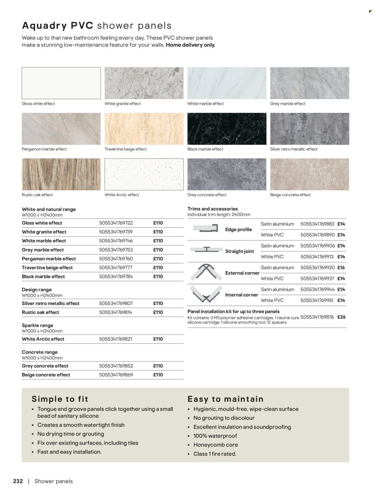 B&Q offer. Page 232