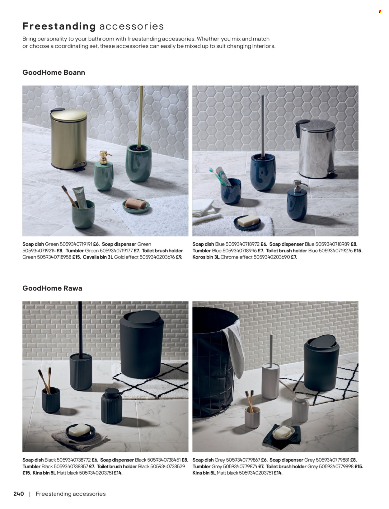 B&Q offer. Page 240