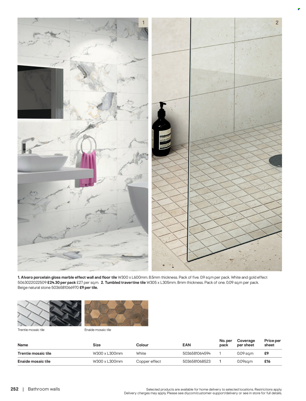 B&Q offer. Page 252
