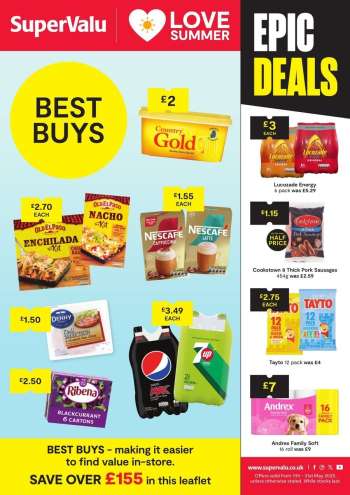 SuperValu offer  - 11/05/2025 - 31/05/2025.