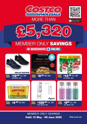 Costco offer  - 12/05/2025 - 08/06/2025.