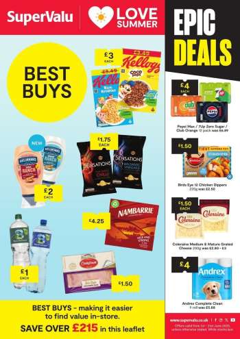 SuperValu offer  - 01/06/2025 - 21/06/2025.