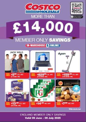 Costco offer  - 09/06/2025 - 06/07/2025.