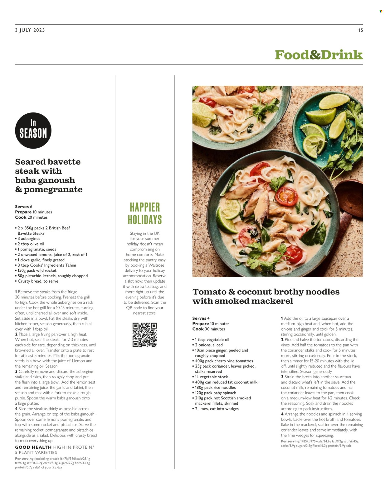 Waitrose offer - 01/07/2025 - 31/07/2025. Page 15