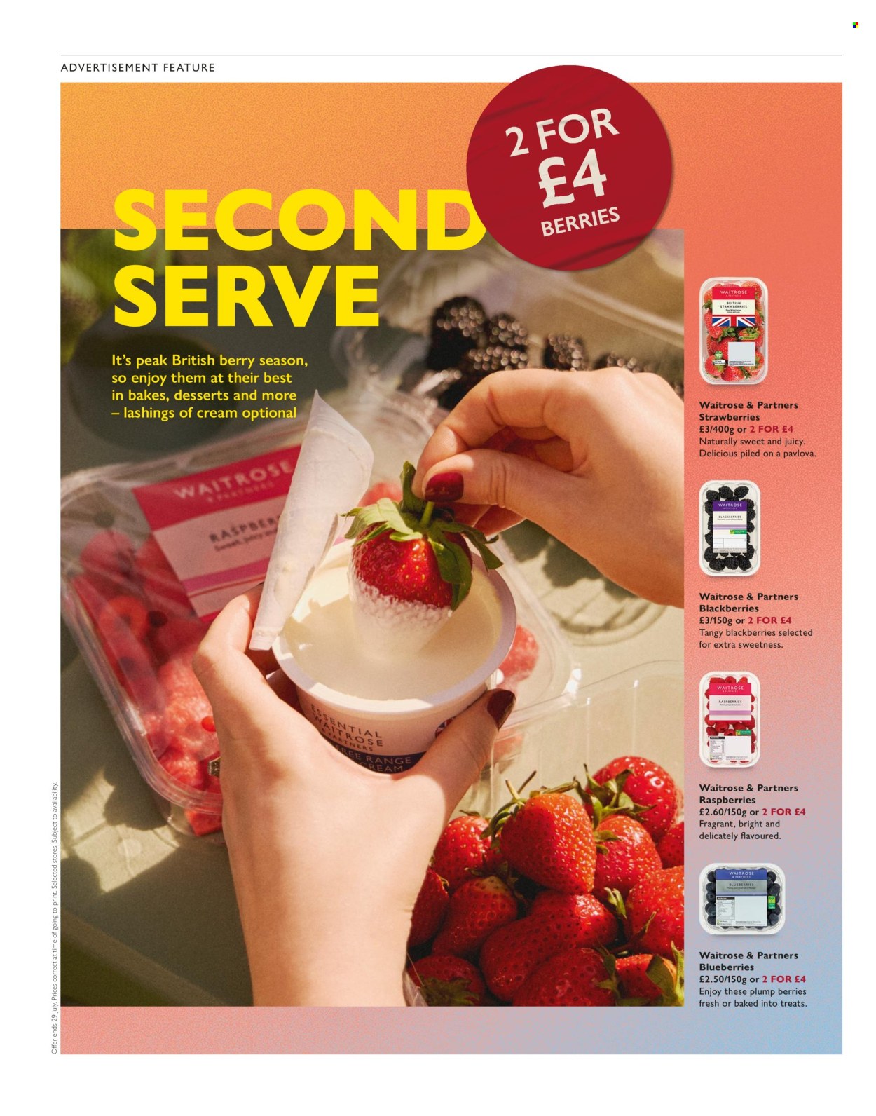 Waitrose offer - 01/07/2025 - 31/07/2025. Page 34
