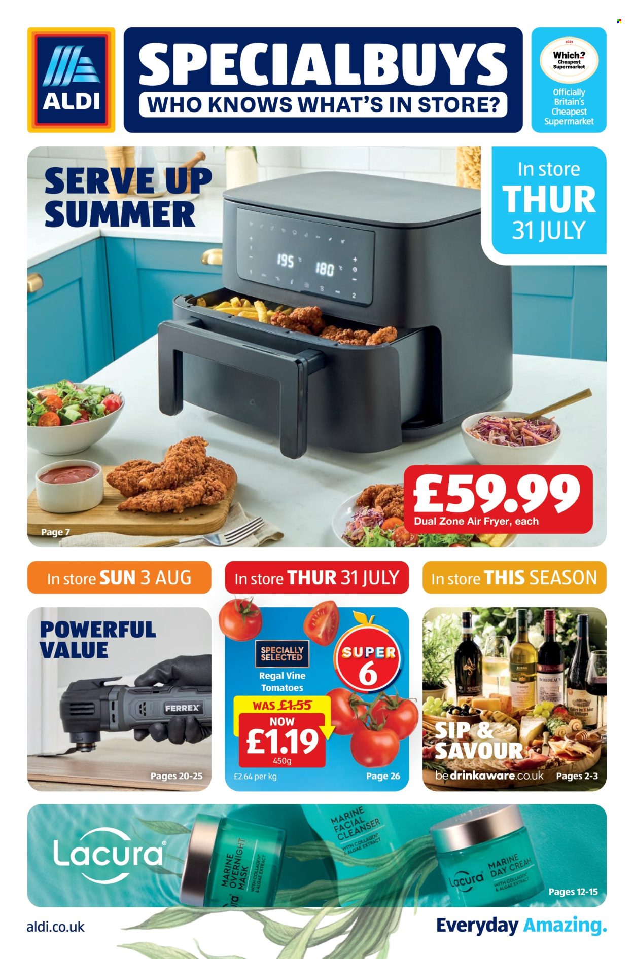 Aldi offer - 31/07/2025 - 03/08/2025. Page 1