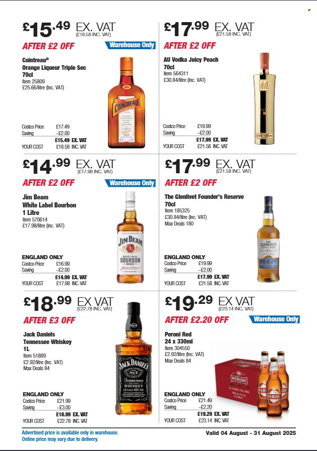 Costco offer - 04/08/2025 - 31/08/2025. Page 13