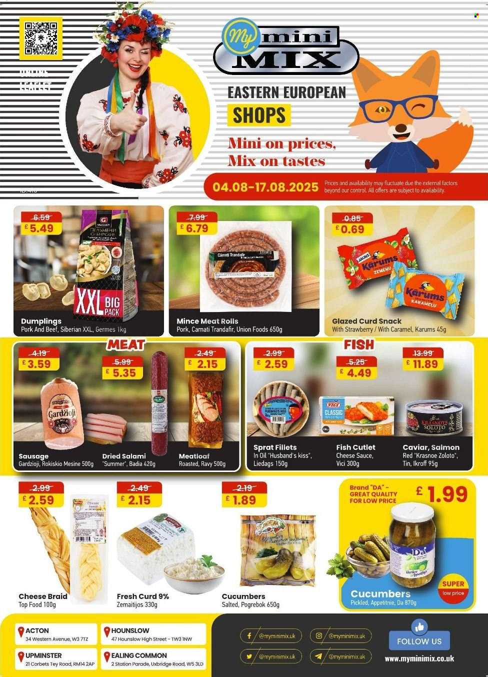 MyMINIMIX offer - 04/08/2025 - 17/08/2025. Page 1