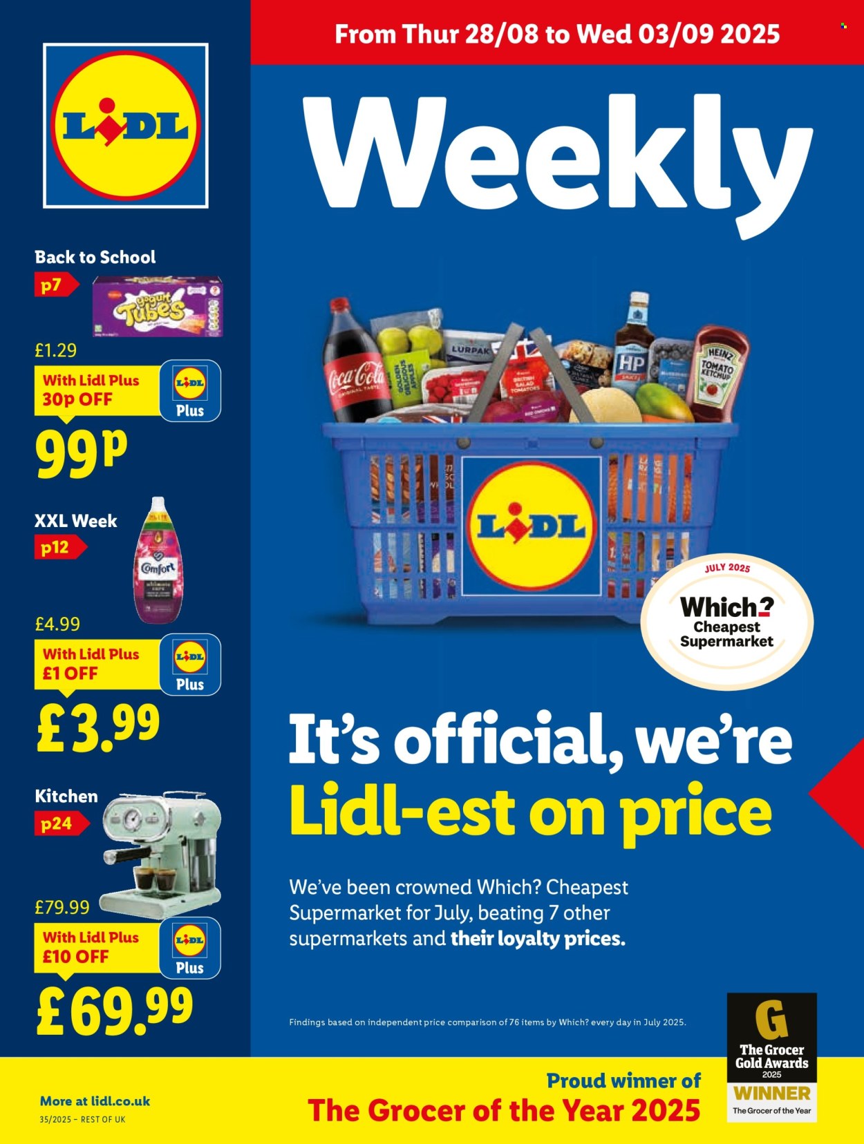 Lidl offer - 28/08/2025 - 03/09/2025. Page 1