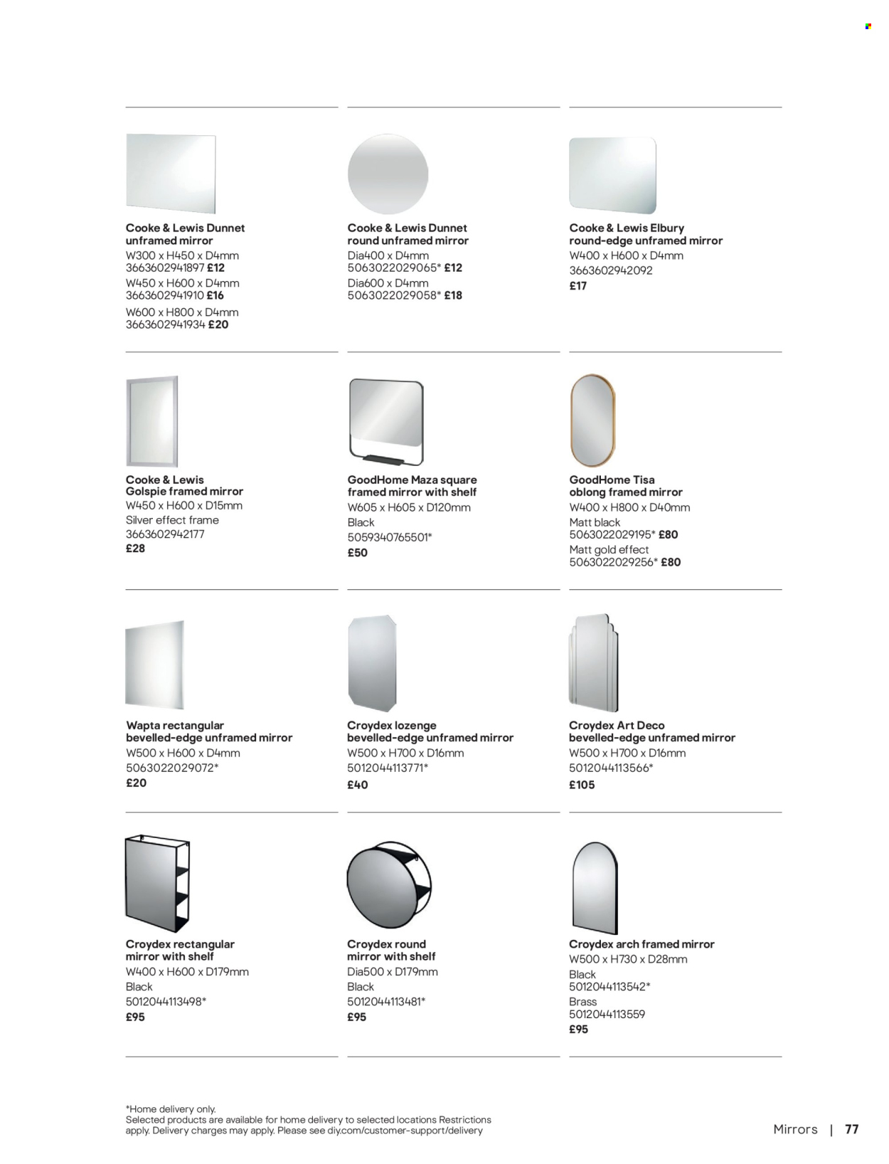B&Q offer. Page 77