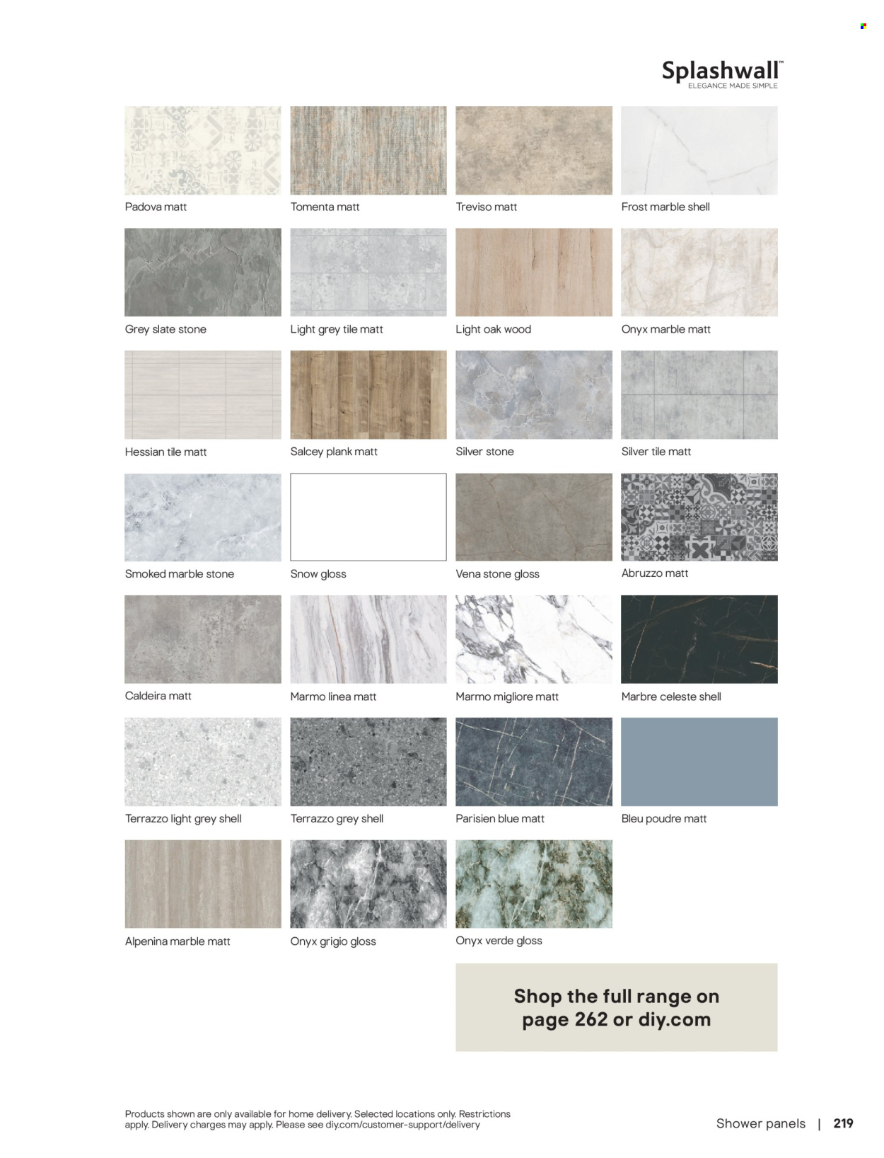 B&Q offer. Page 219