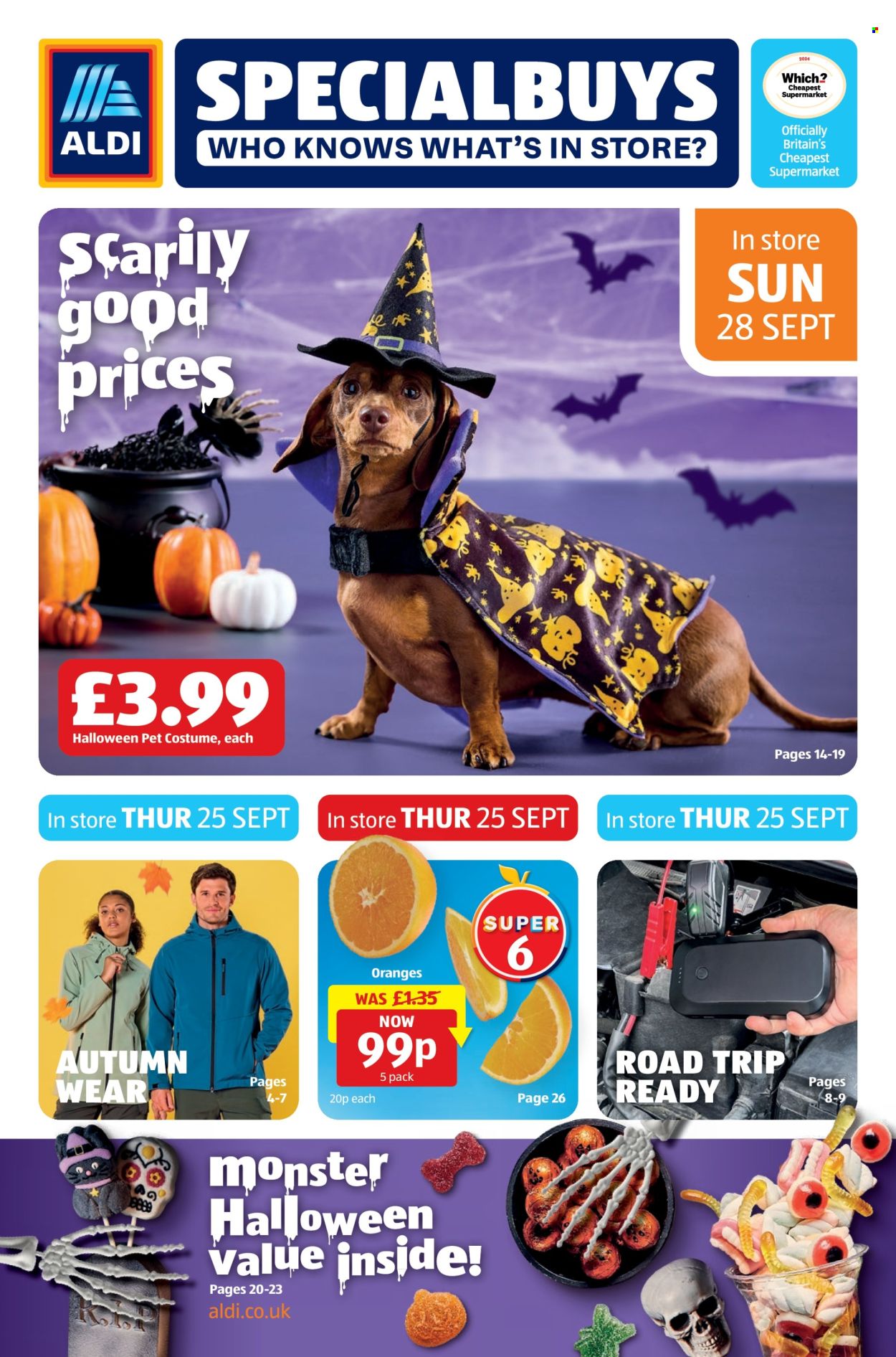 Aldi offer - 25/09/2025 - 01/10/2025. Page 1
