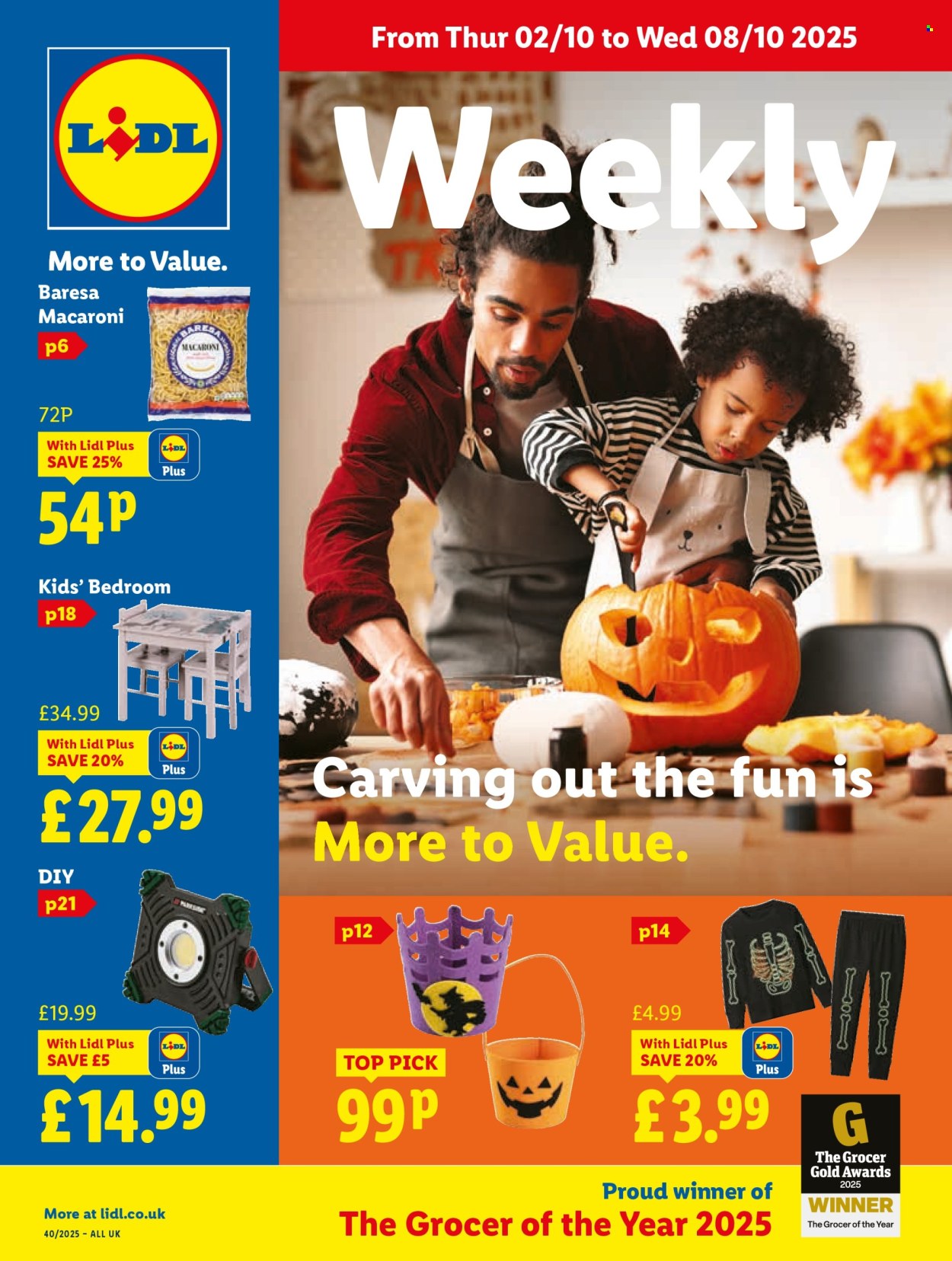 Lidl offer - 02/10/2025 - 08/10/2025. Page 1