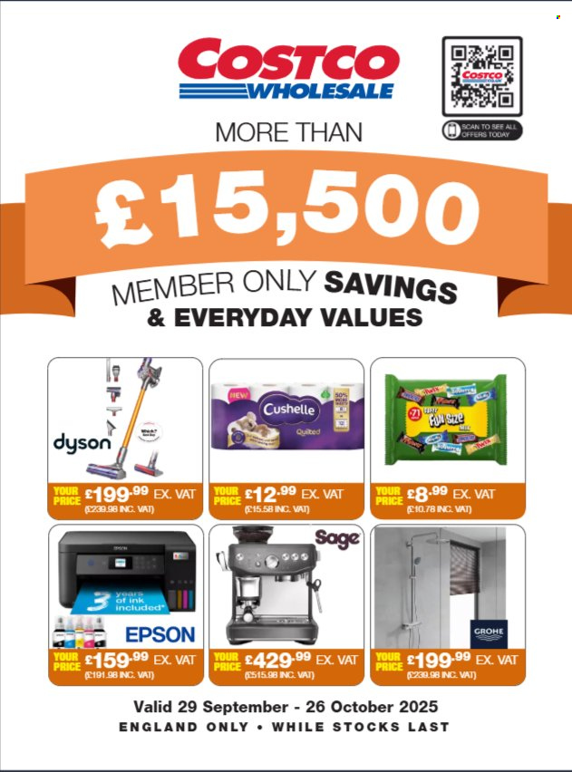Costco offer - 29/09/2025 - 26/10/2025. Page 1
