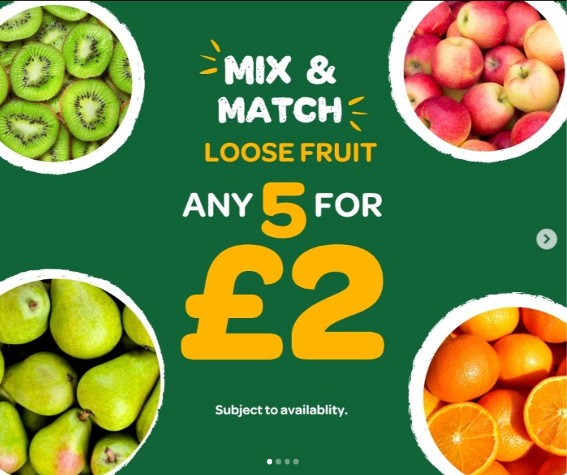 SPAR offer. Page 1