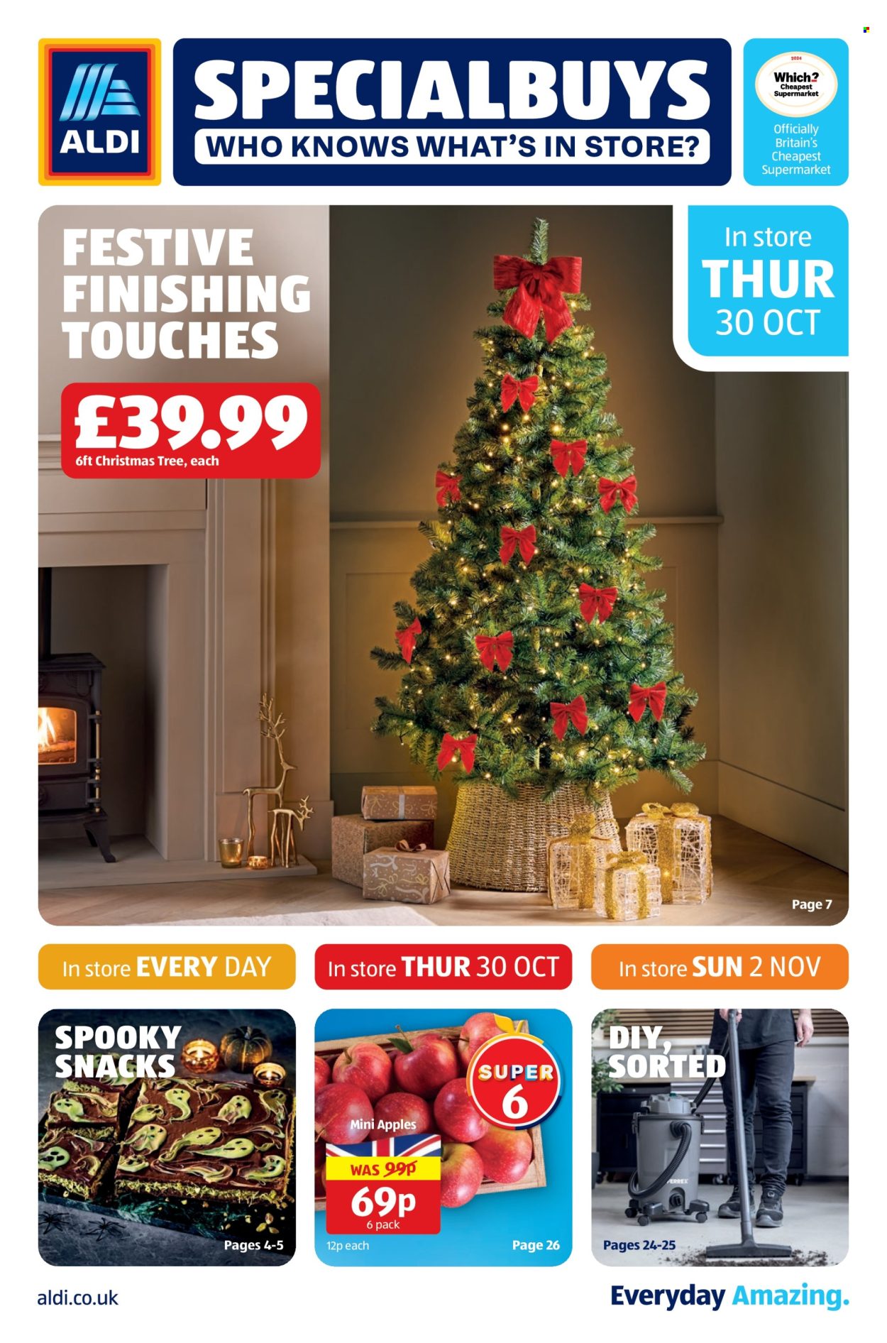 Aldi offer - 30/10/2025 - 05/11/2025. Page 1
