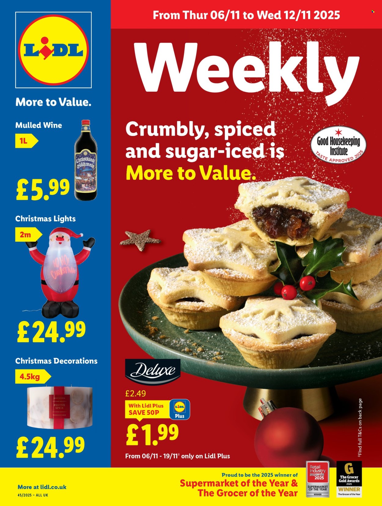 Lidl offer - 06/11/2025 - 12/11/2025. Page 1
