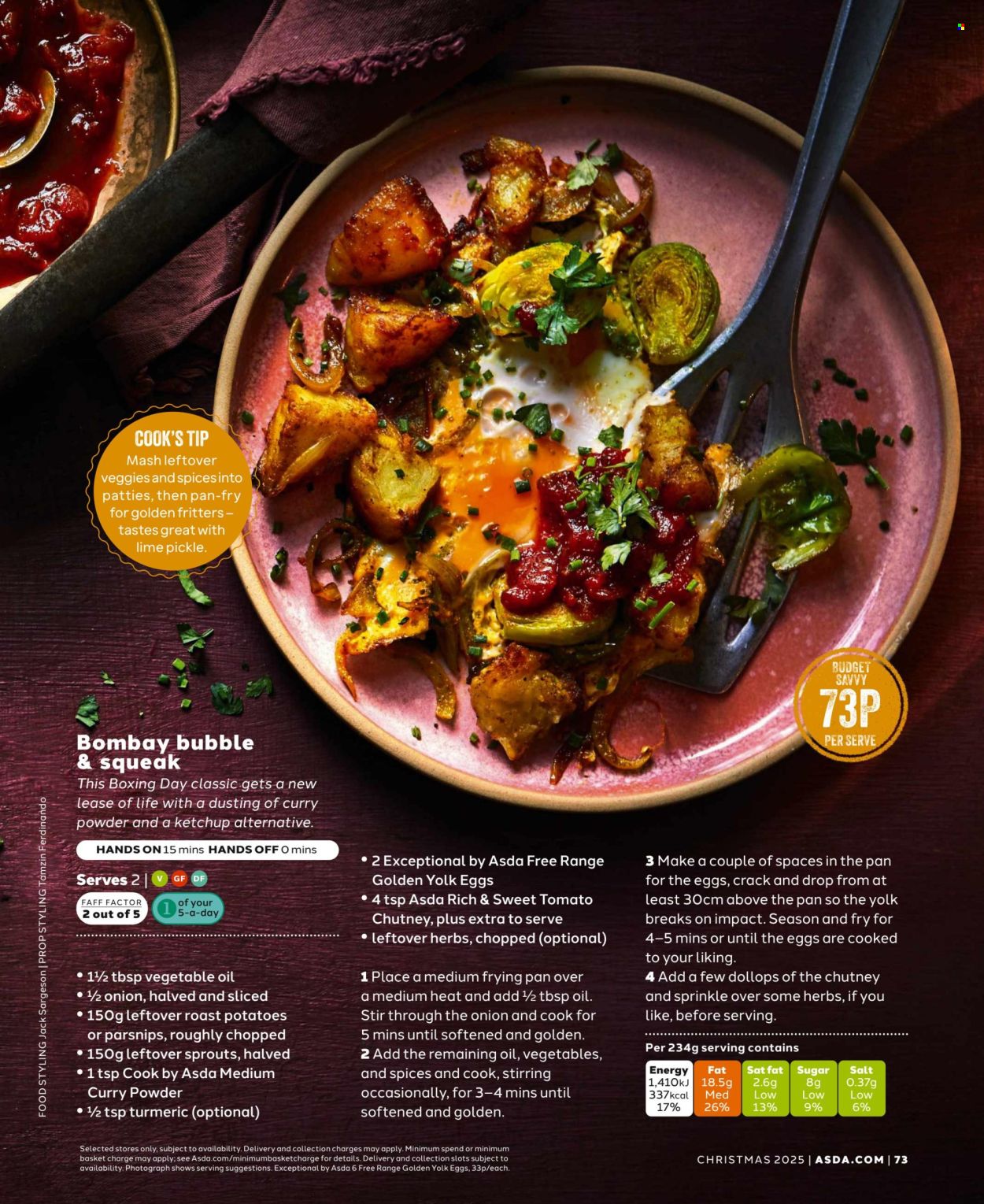 ASDA offer. Page 73