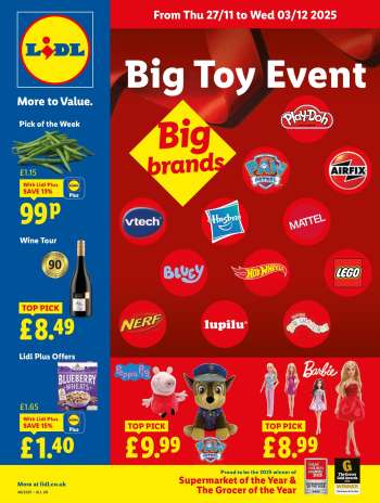 Lidl offer  - 27/11/2025 - 03/12/2025.