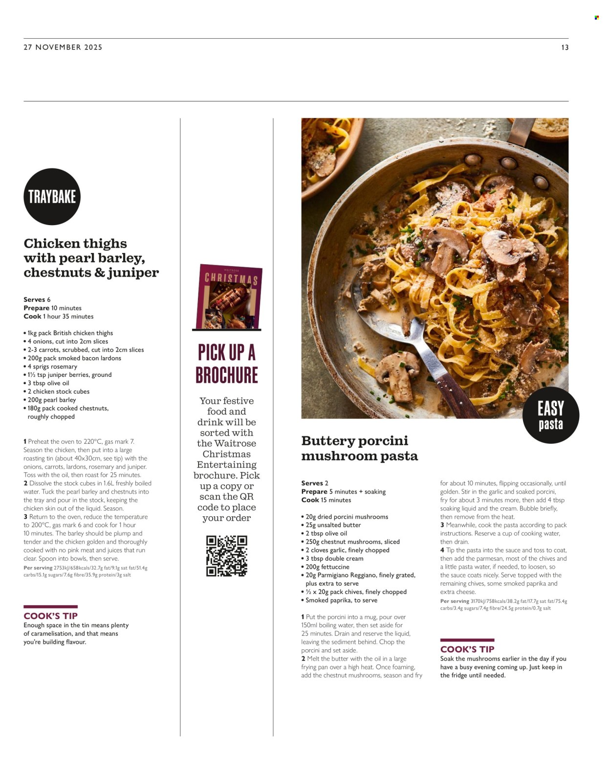 Waitrose offer. Page 13