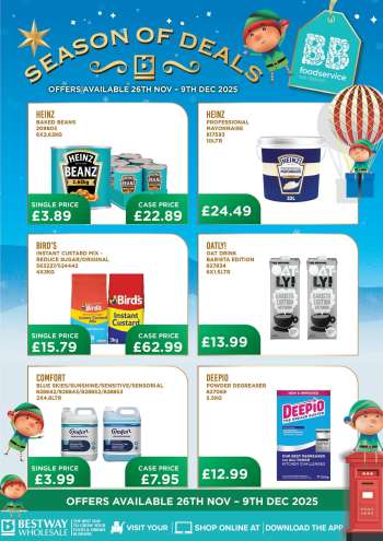Bestway offer  - 26/11/2025 - 09/12/2025.