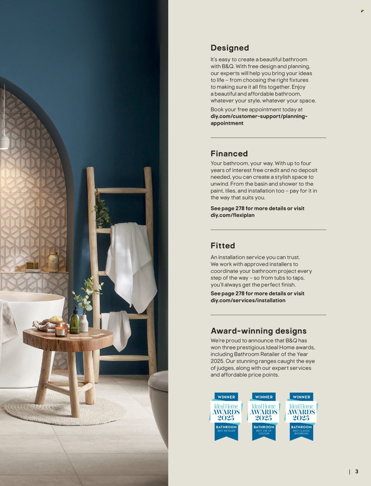B&Q offer. Page 3