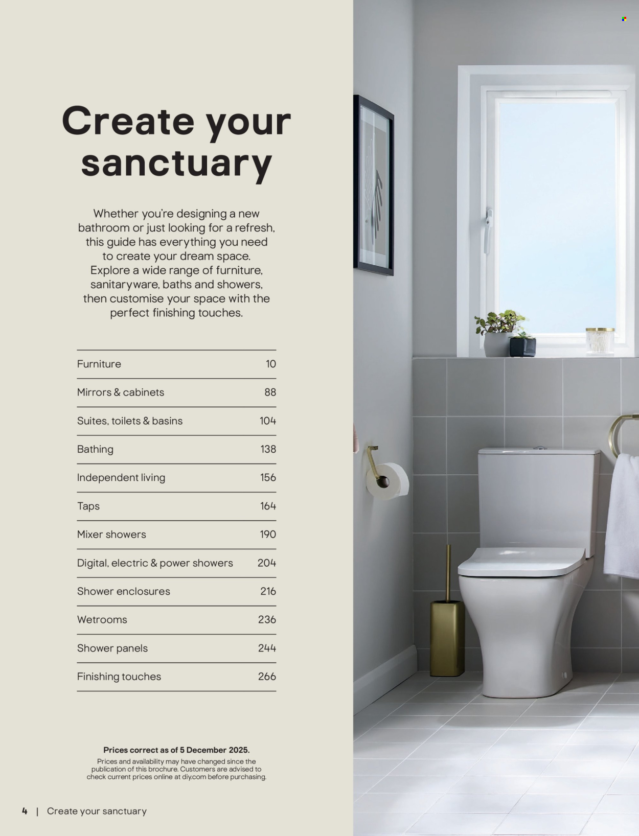 B&Q offer. Page 4