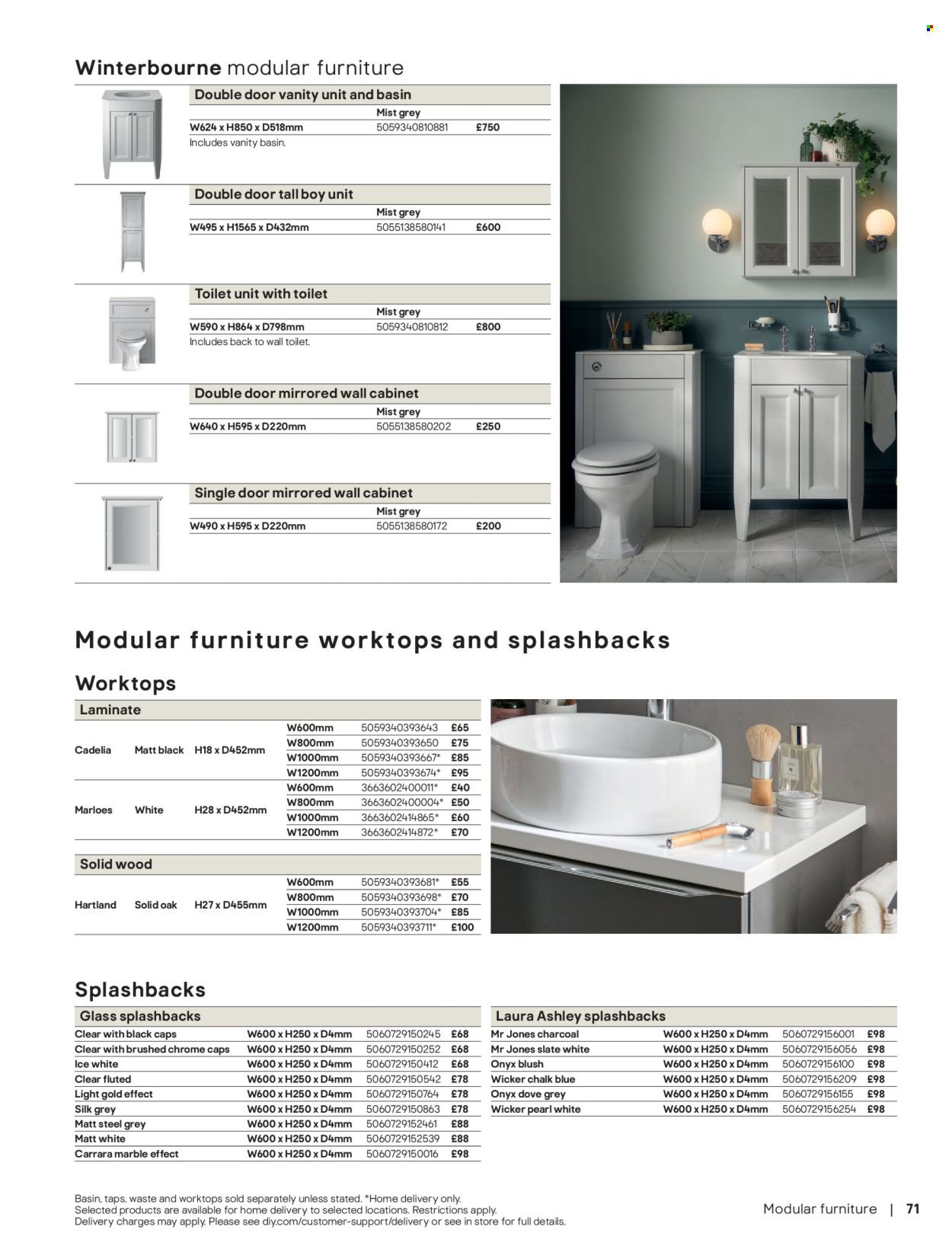 B&Q offer. Page 71