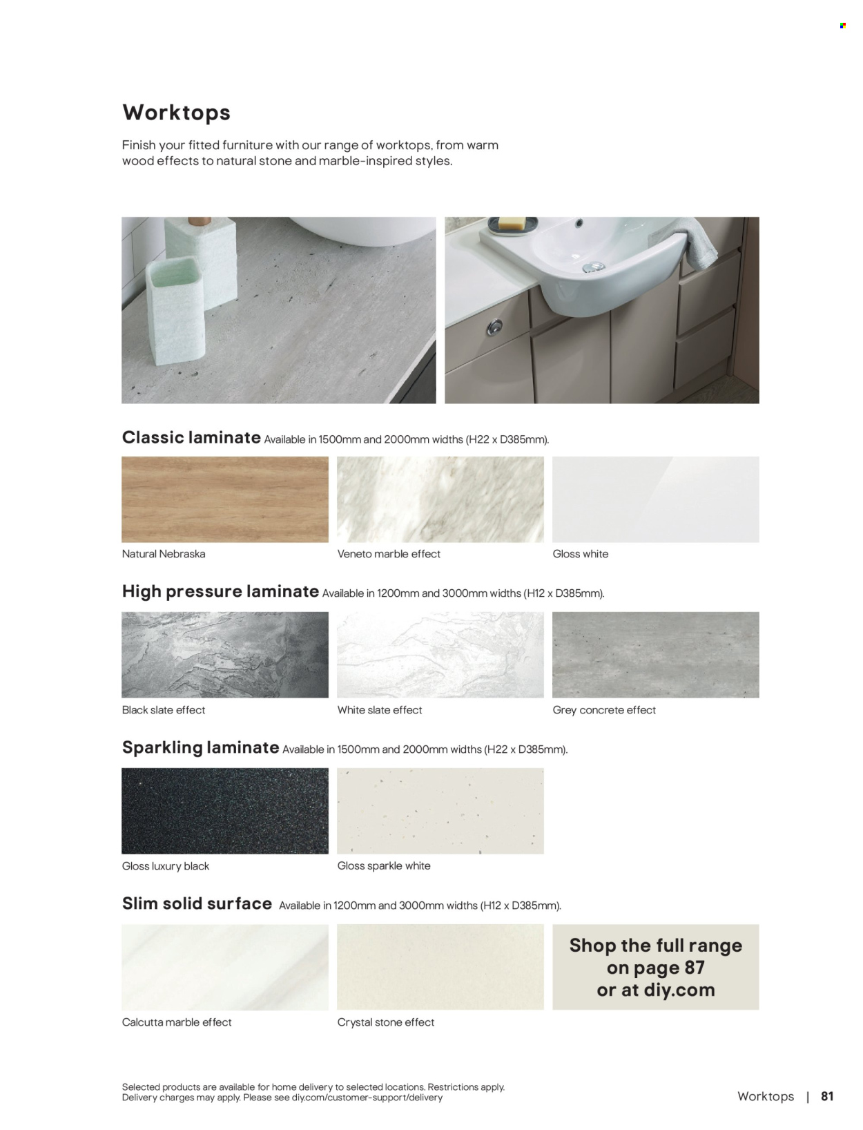 B&Q offer. Page 81