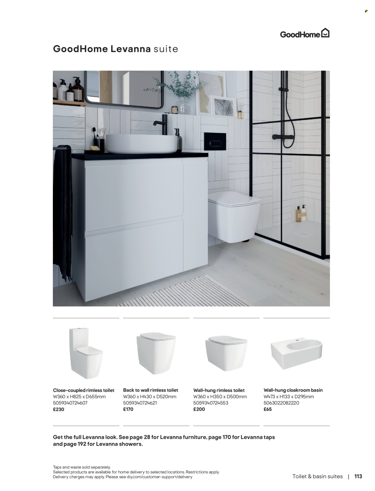 B&Q offer. Page 113