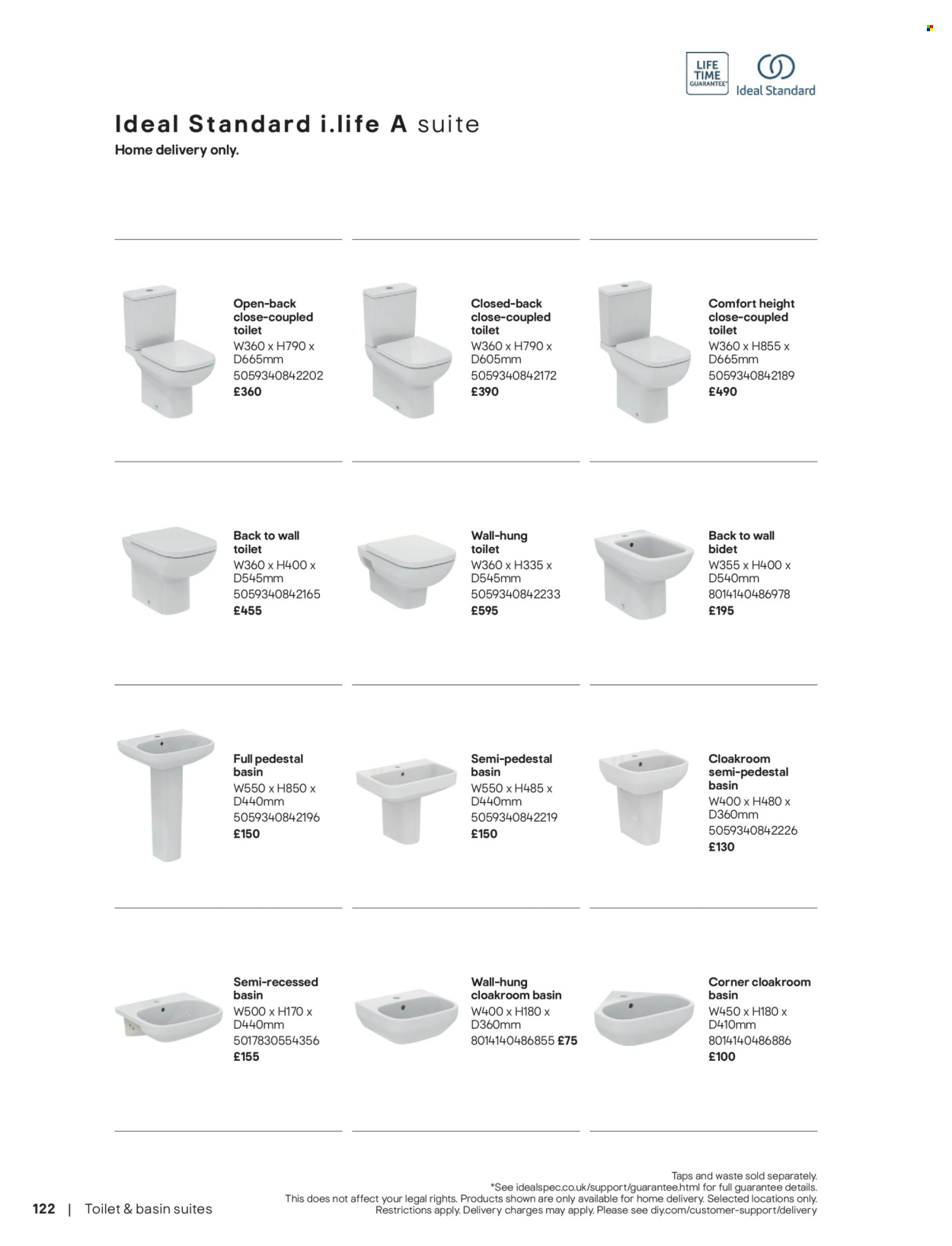 B&Q offer. Page 122