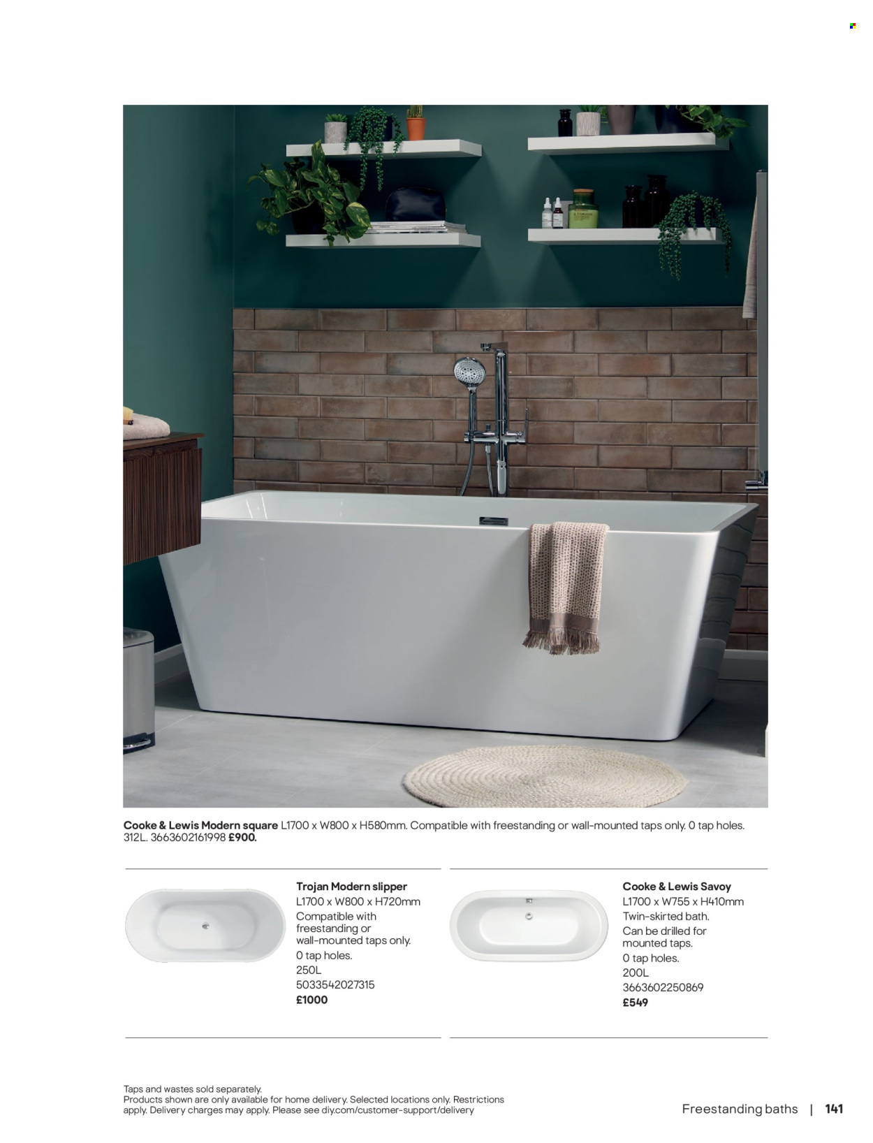 B&Q offer. Page 141