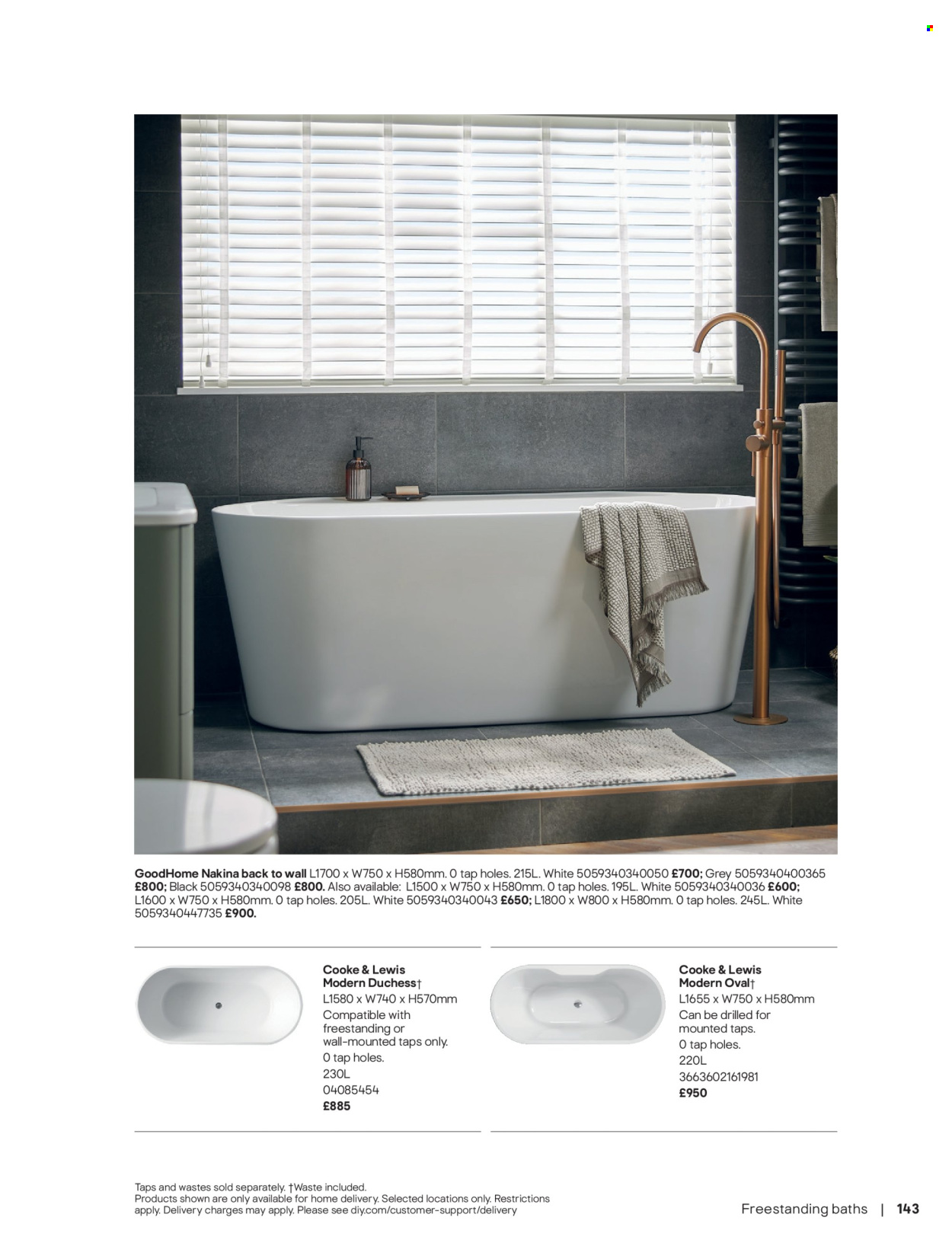 B&Q offer. Page 143