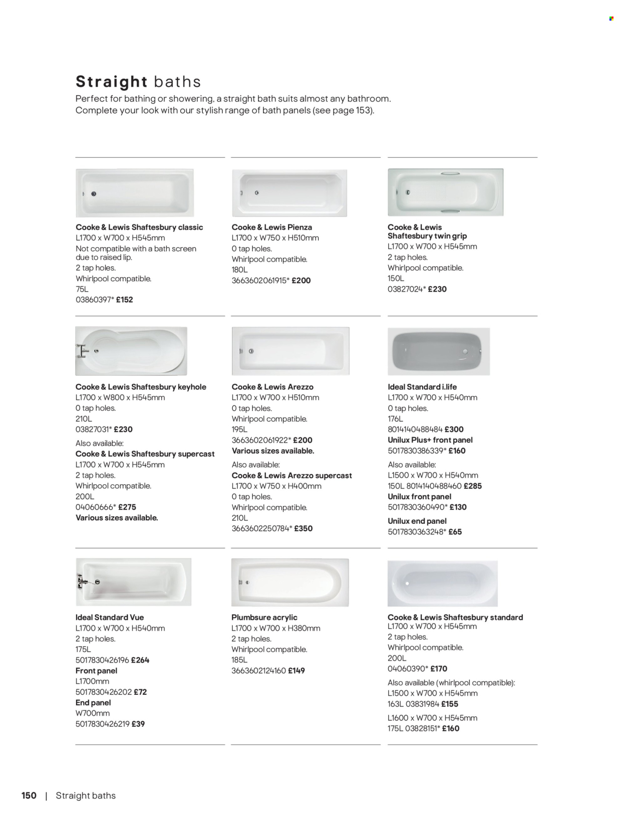 B&Q offer. Page 150