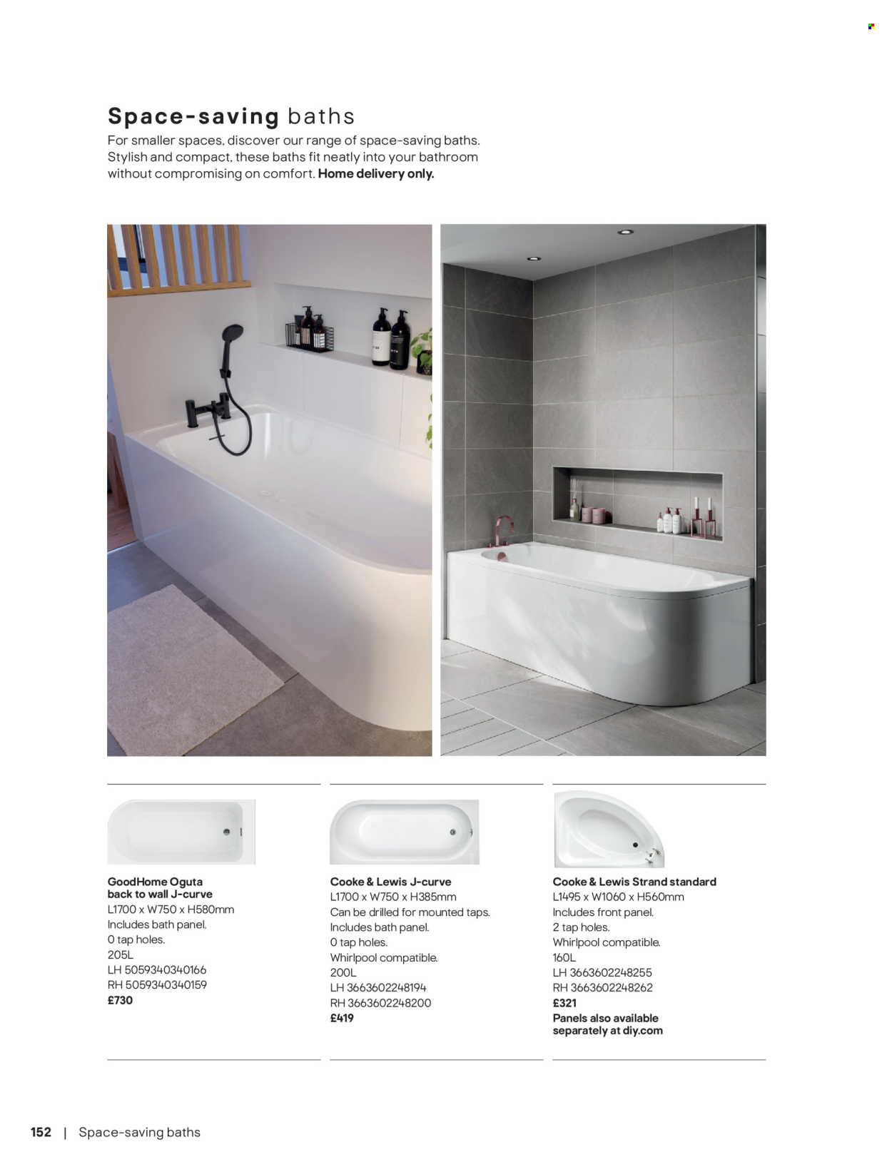 B&Q offer. Page 152