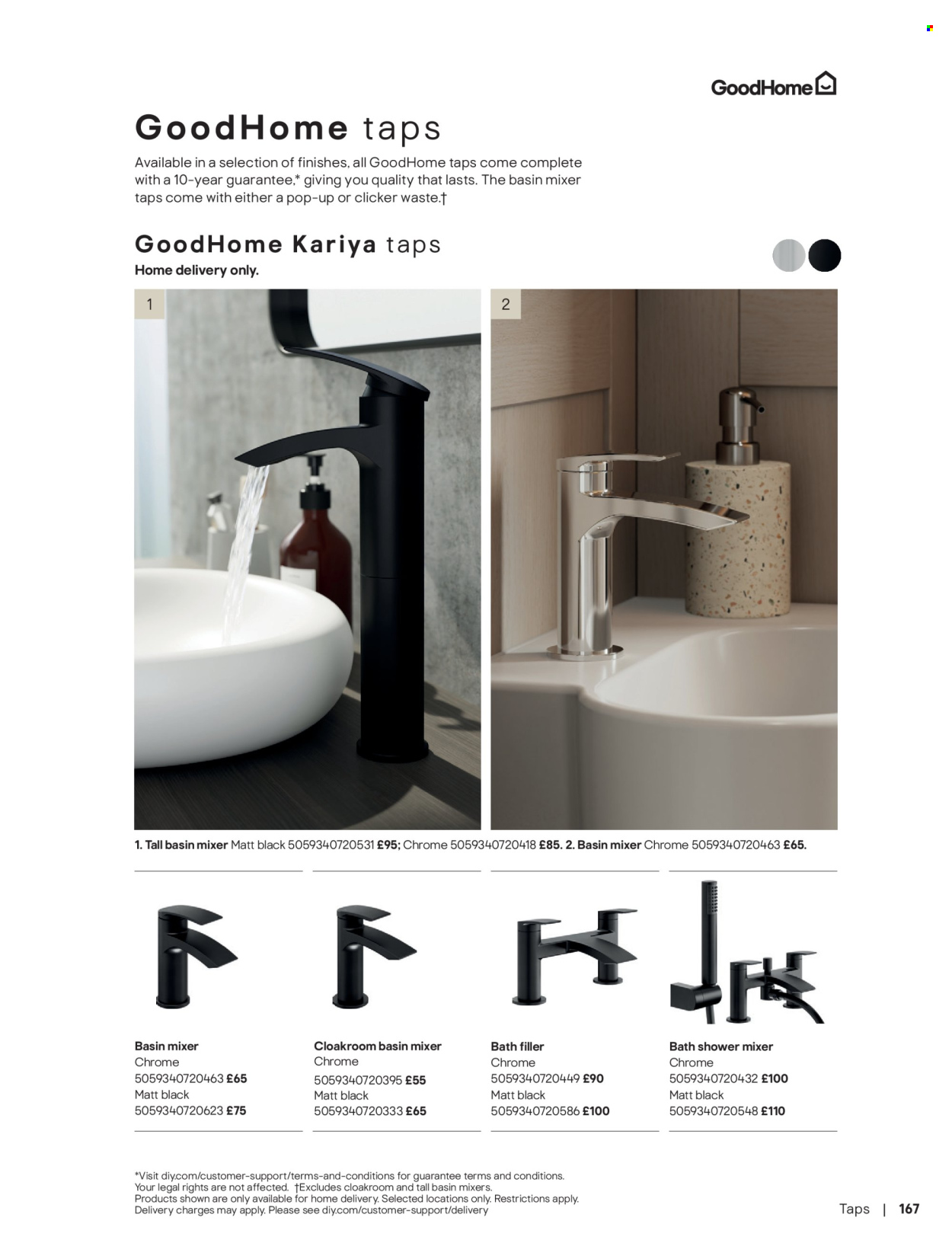 B&Q offer. Page 167