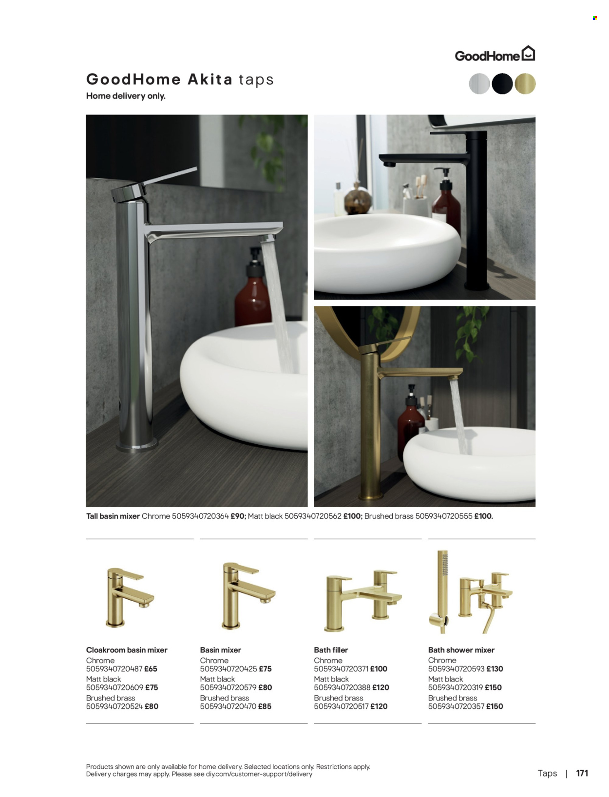 B&Q offer. Page 171