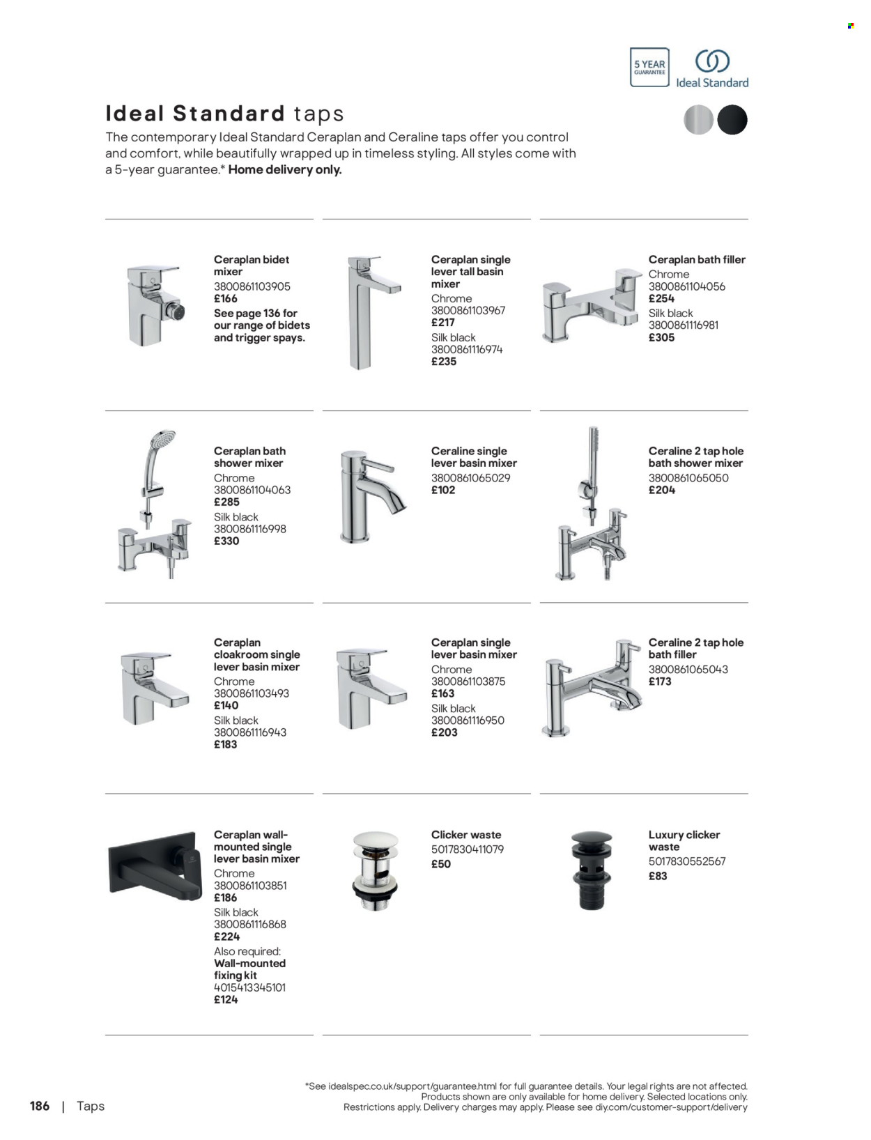 B&Q offer. Page 186