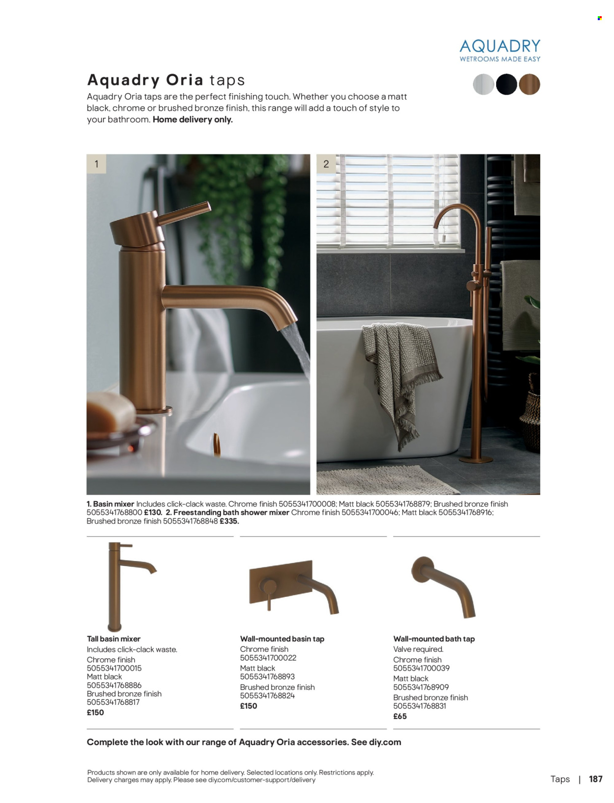 B&Q offer. Page 187