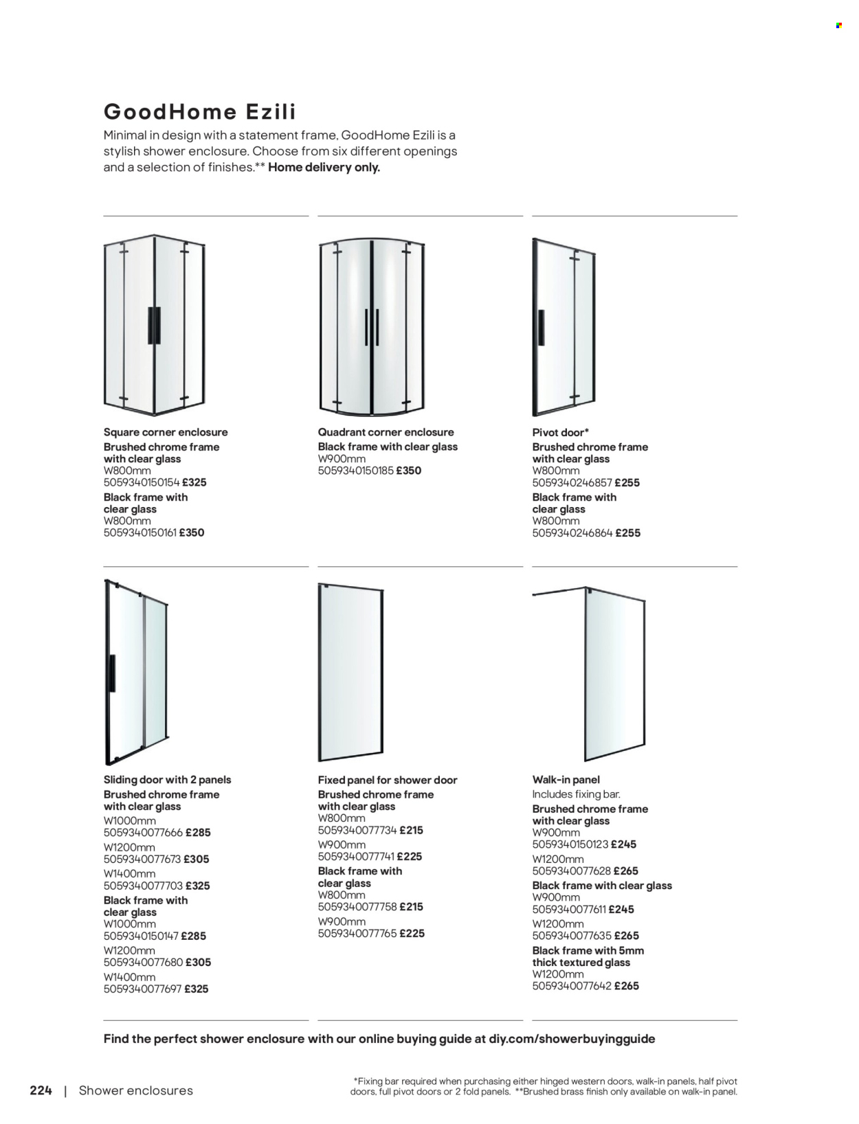 B&Q offer. Page 224