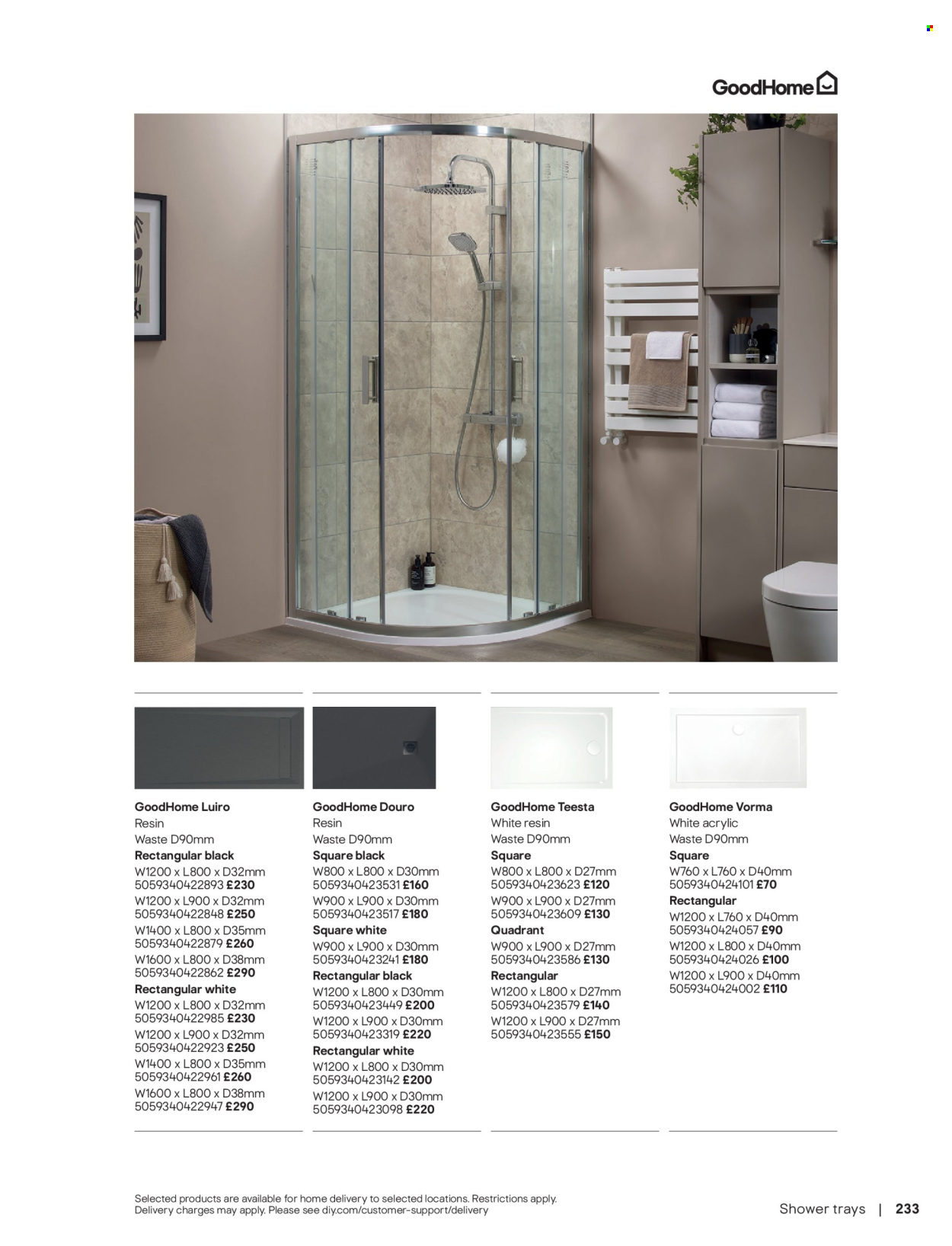 B&Q offer. Page 233