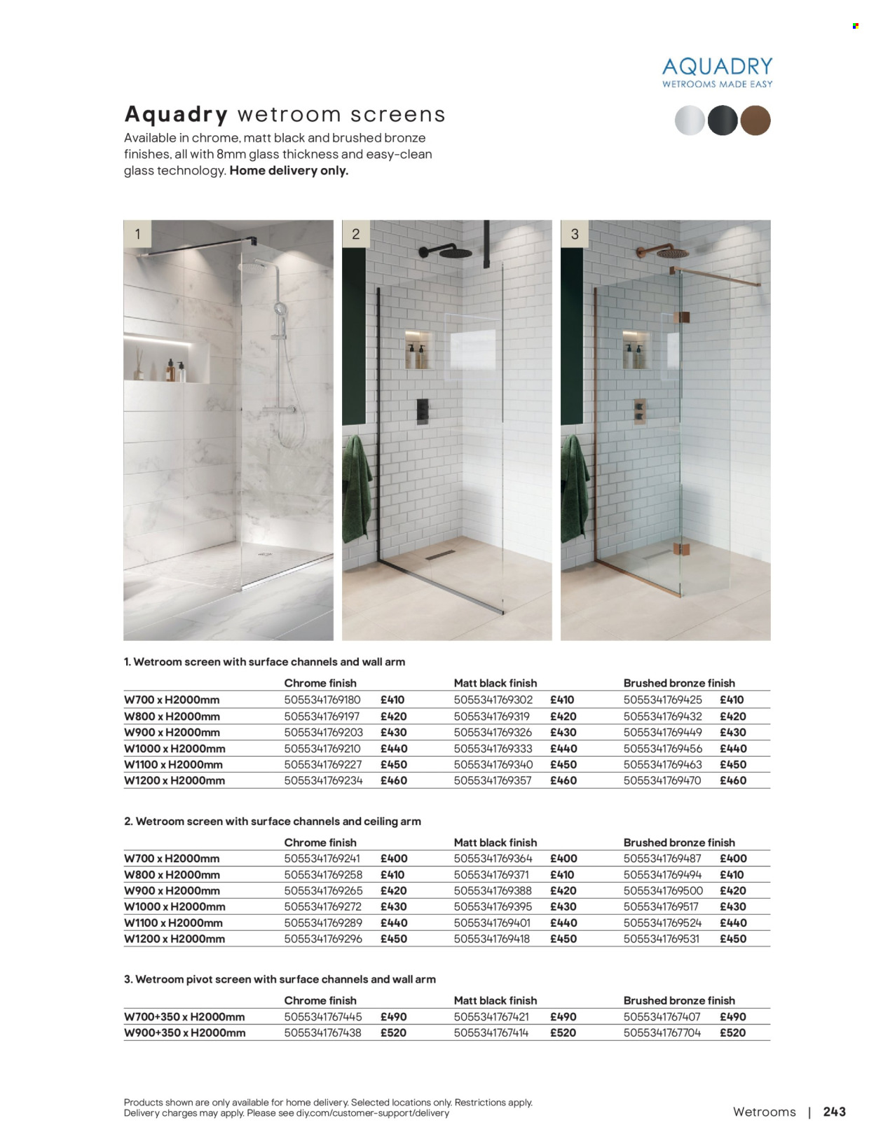 B&Q offer. Page 243